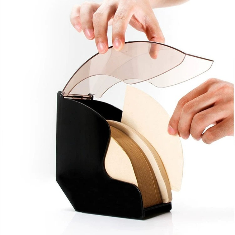 Coffee And Tea Filter - 1pc Fan-shaped Coffee Filter Paper Dustproof
