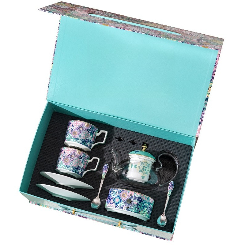 Coffee Tea For Garden - Moroccan style Digi Garden series bone