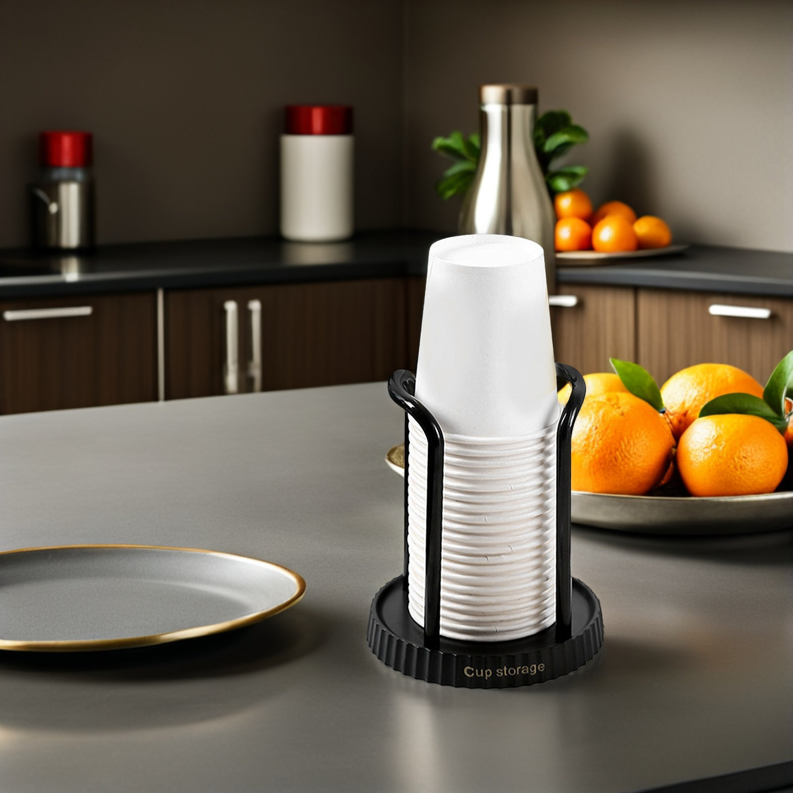 2Pcs Disposable Cup Dispenser  - Dispenser Coffee And Tea ulasan dan harga
