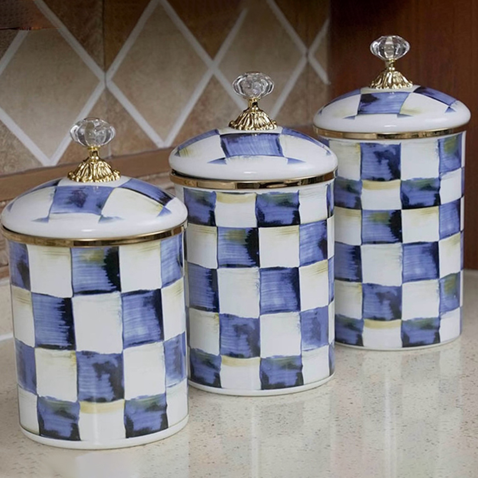 European Retro Classic Storage - Coffee Tea Sugar Canisters ulasan dan harga