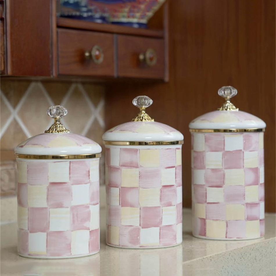 European Retro Classic Storage - Coffee Tea Sugar Canisters ulasan dan harga