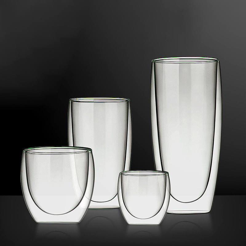 Transparent Glass Coffee Cup M - Coffee Tea Vodka ulasan dan harga