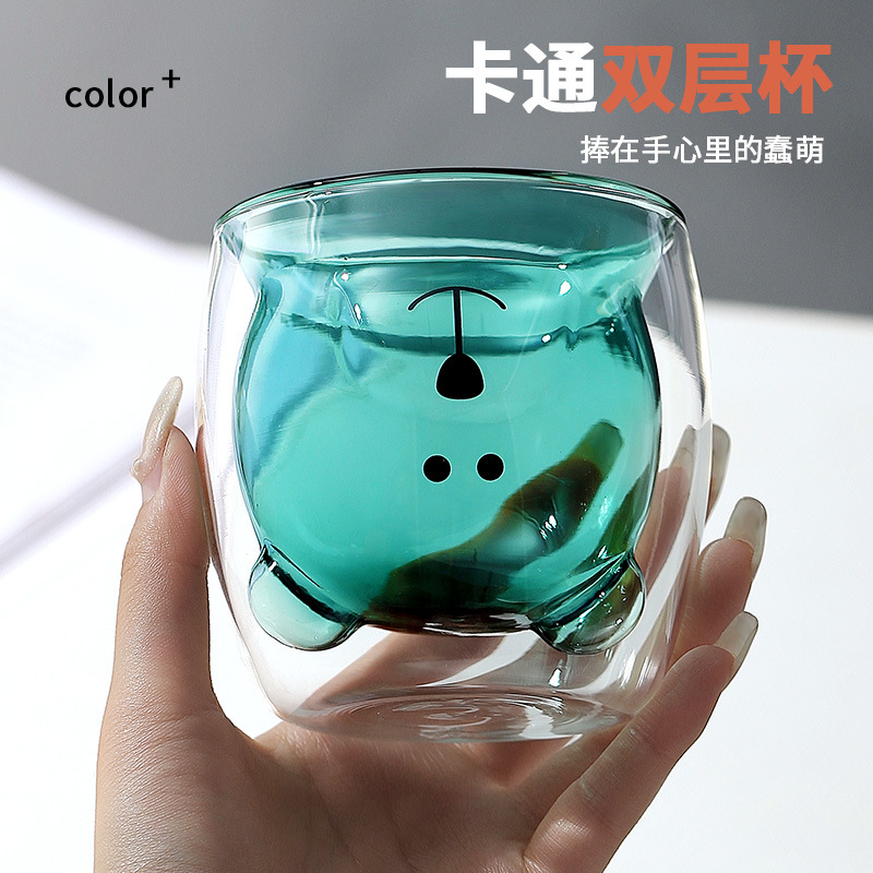 Double Wall Glass Coffee Cup H - Coffee Tea Vodka ulasan dan harga