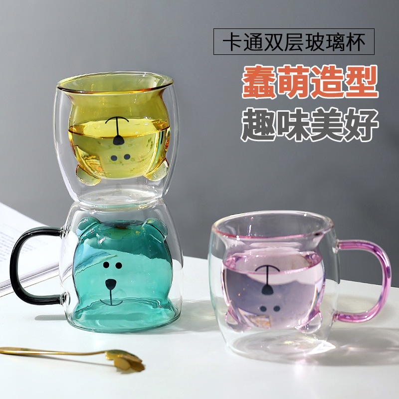 Double Wall Glass Coffee Cup H - Coffee Tea Vodka ulasan dan harga