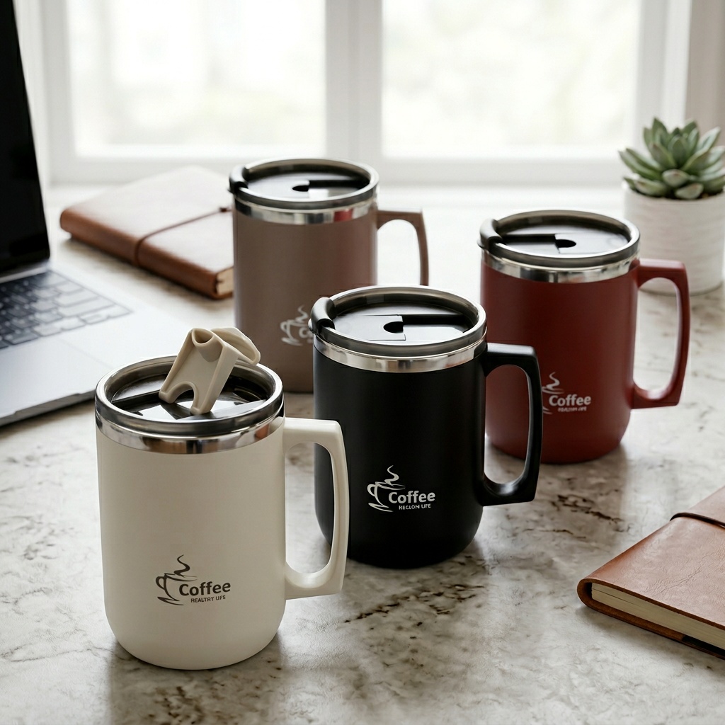 Travel Thermal Coffee Mug Tumb - Coffee Tea Tumbler ulasan dan harga