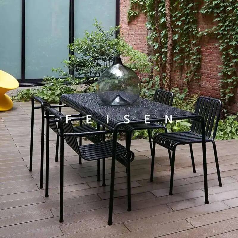 iron Chairs shop Modern Tables - Coffee Tea For Garden ulasan dan harga