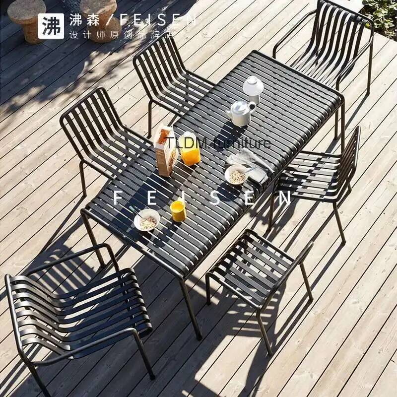 iron Chairs shop Modern Tables - Coffee Tea For Garden ulasan dan harga