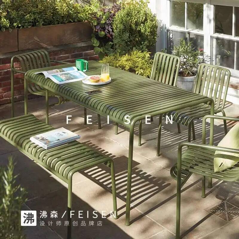 iron Chairs shop Modern Tables - Coffee Tea For Garden ulasan dan harga