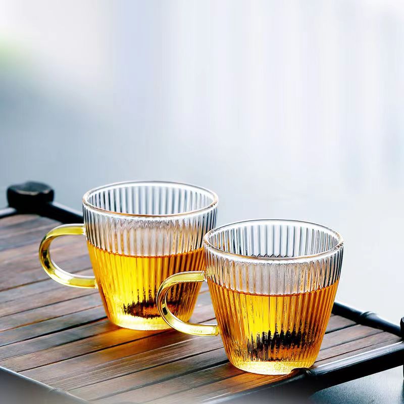 Glass Tea Cups small Cups Home - Tea Coffee Pot Set ulasan dan harga