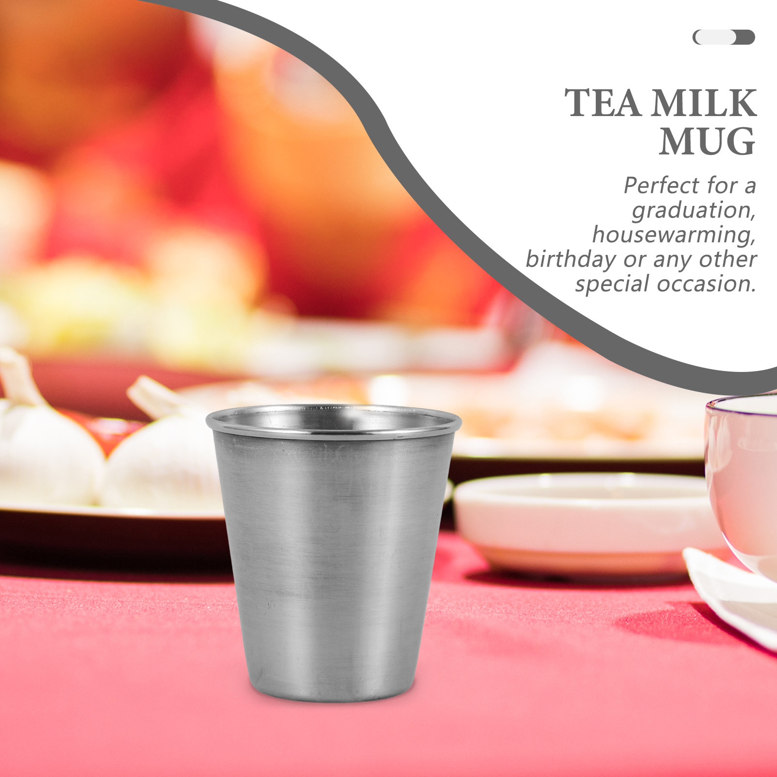 5Pcs Stainless Steel Shot Cups - Coffee Tea Vodka ulasan dan harga