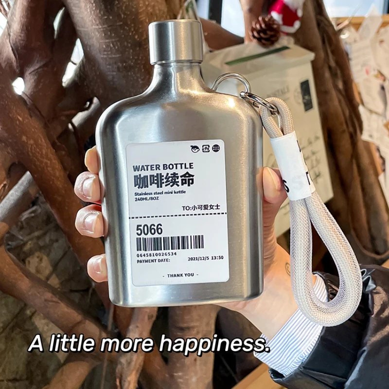 9oz Stainless Steel Hip Flask  - Coffee Tea Vodka ulasan dan harga
