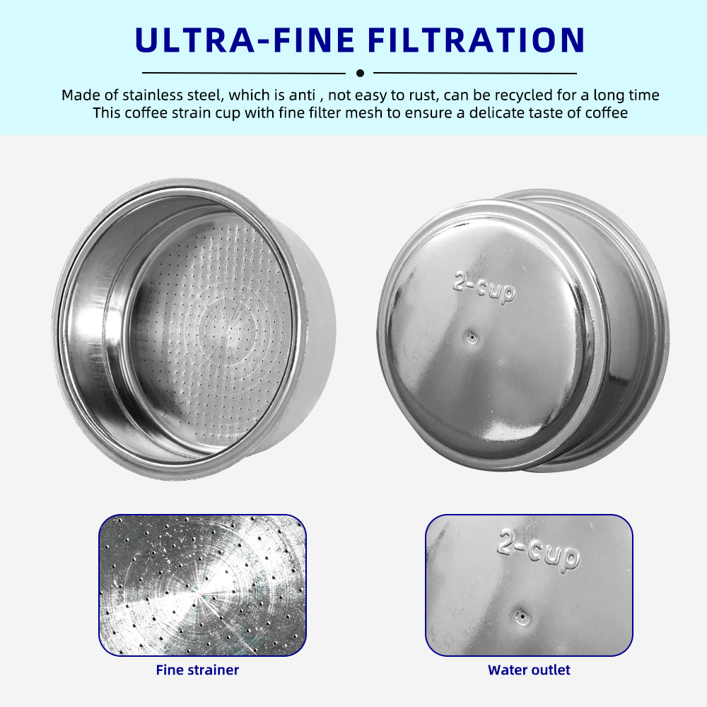 Pressured Double Layer 51mm St - Coffee And Tea Filter ulasan dan harga