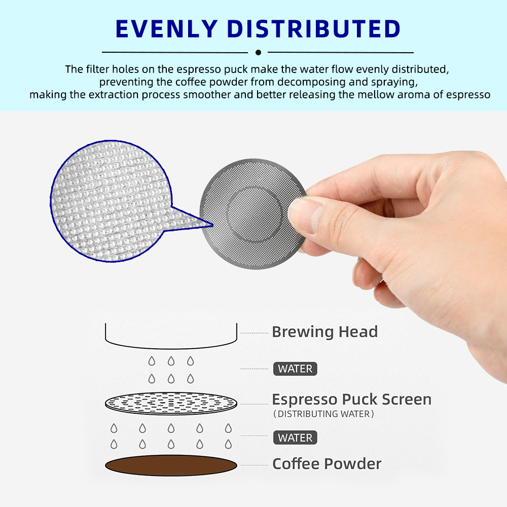 Pressured Double Layer 51mm St - Coffee And Tea Filter ulasan dan harga