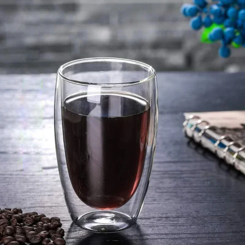 Double Bottom Wall Glass Coffe - Coffee Tea Vodka ulasan dan harga