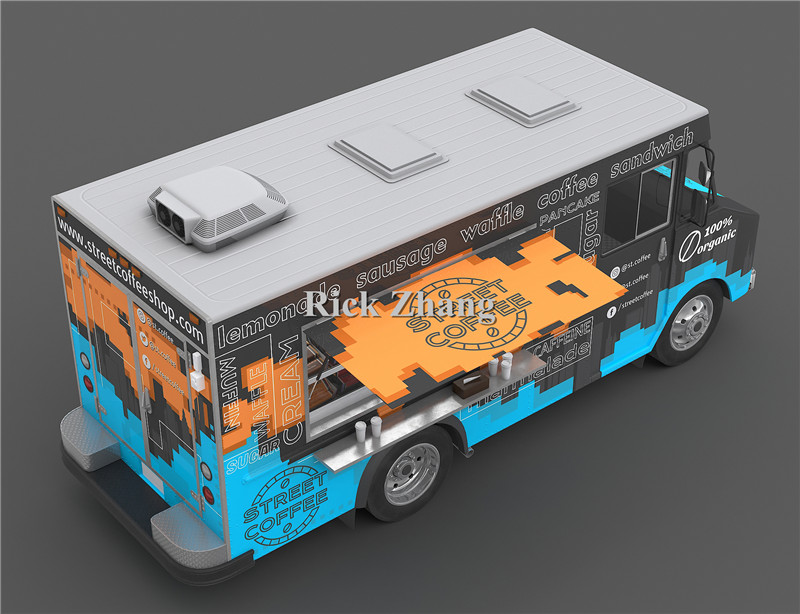 Mobile Electric Vehicle Food T - Coffee Tea Vendor ulasan dan harga