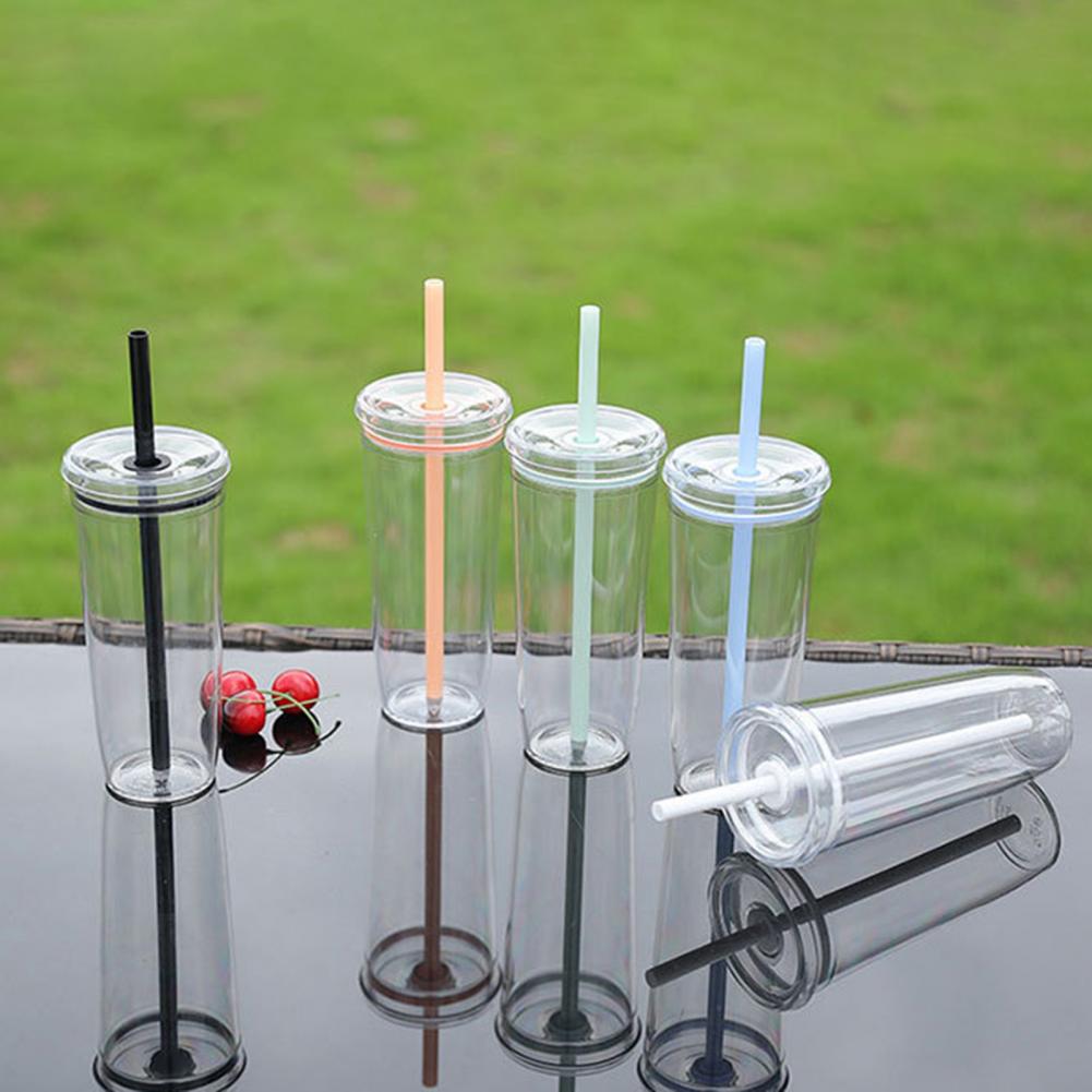 Portable Straw Cup 20oz Colorf - Coffee Tea Tumbler ulasan dan harga