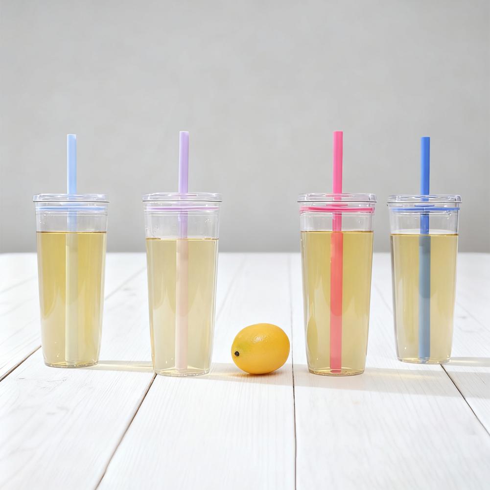 Portable Straw Cup 20oz Colorf - Coffee Tea Tumbler ulasan dan harga