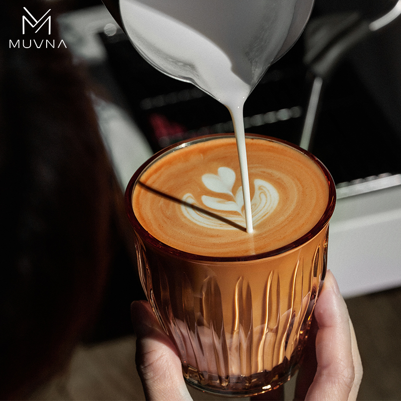 MUVNA Glass Coffee Cup 100ml 1 - Coffee Tea Tumbler ulasan dan harga