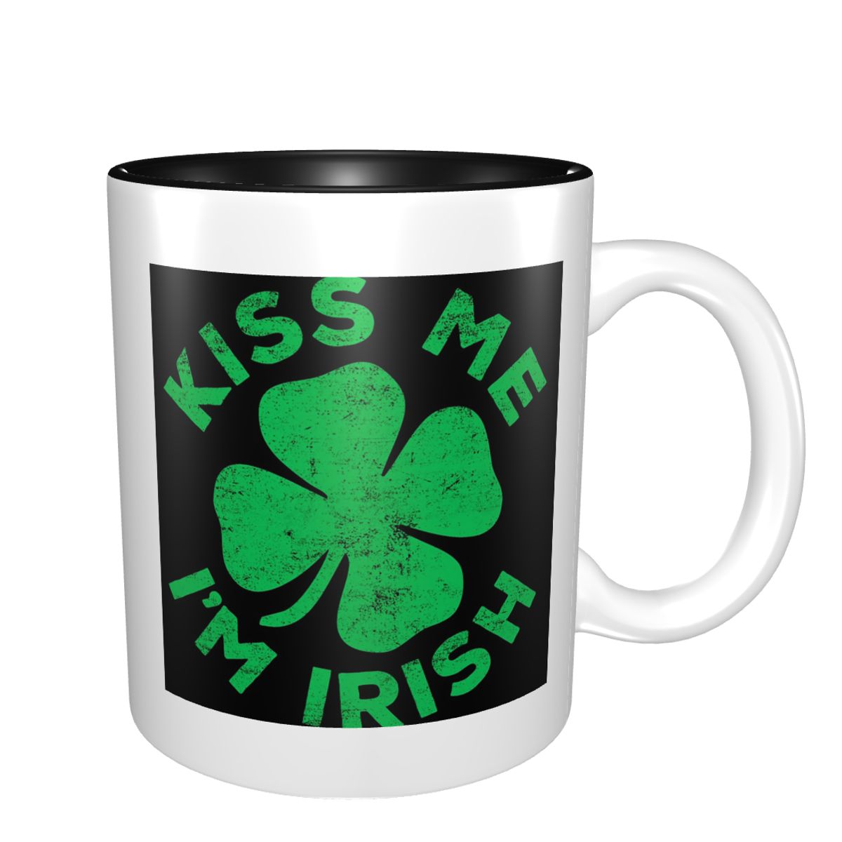 Kiss Me I'm Irish Mug Funny Ce - Coffee Tea Me ulasan dan harga