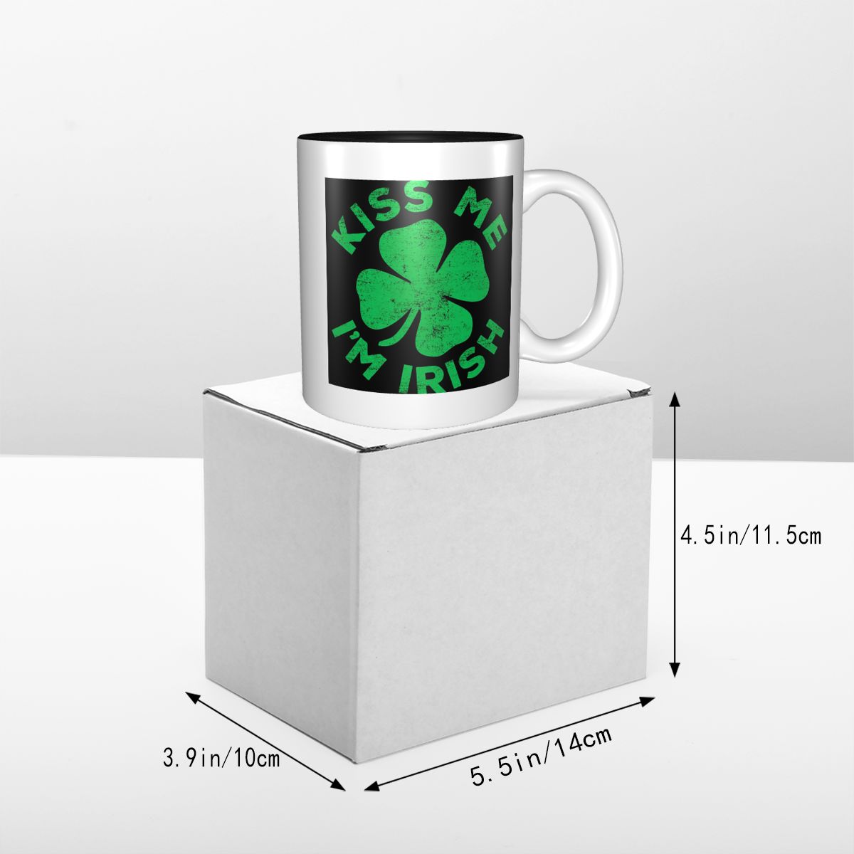 Kiss Me I'm Irish Mug Funny Ce - Coffee Tea Me ulasan dan harga