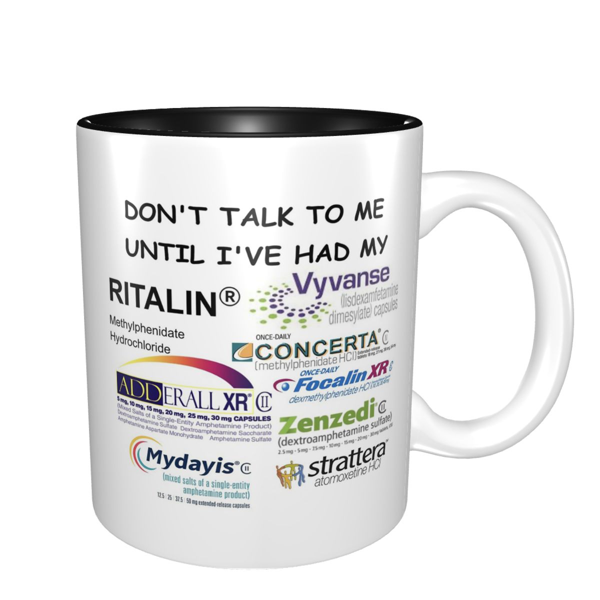 Dont Talk To Me Mug Funny Cera - Coffee Tea Me ulasan dan harga