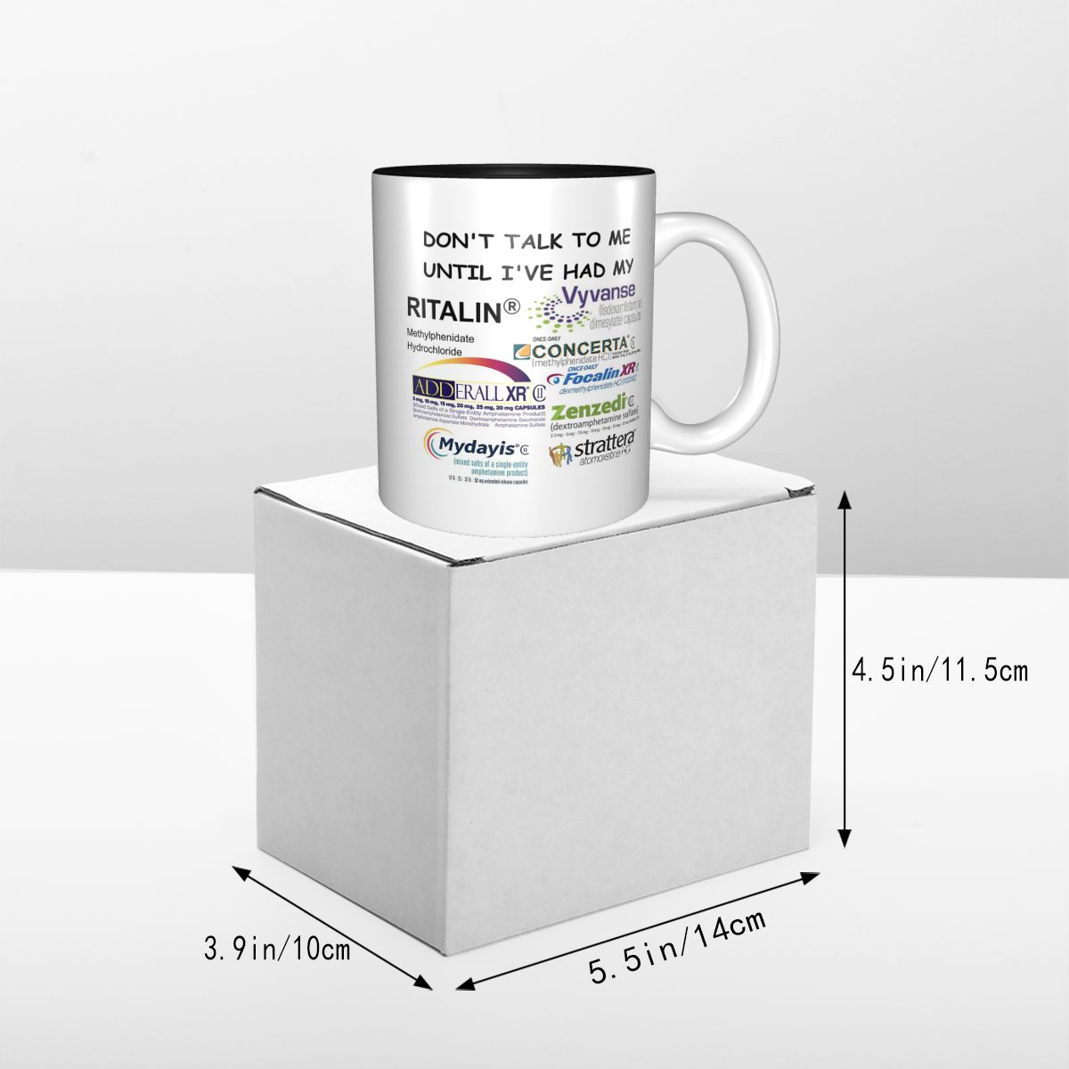 Dont Talk To Me Mug Funny Cera - Coffee Tea Me ulasan dan harga