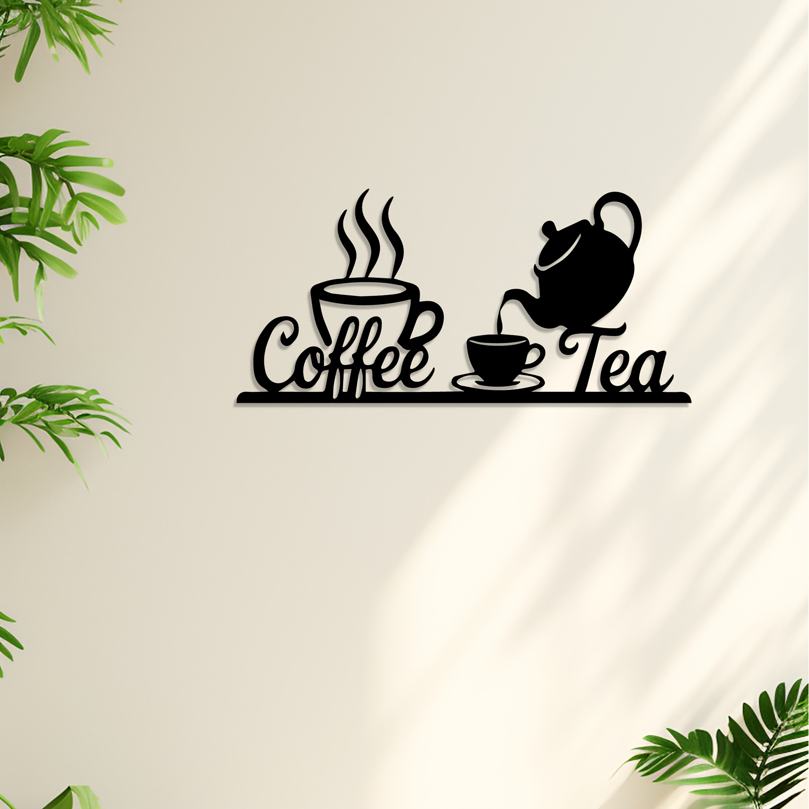 1-Piece Set of Rustic Metal Co - Coffee Tea Icon ulasan dan harga