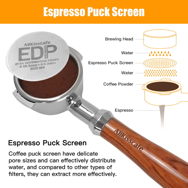 Espresso Puck Screen 49.5mm 51 - Coffee And Tea Filter ulasan dan harga