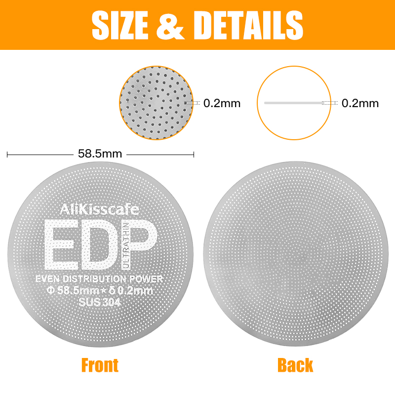 Espresso Puck Screen 49.5mm 51 - Coffee And Tea Filter ulasan dan harga
