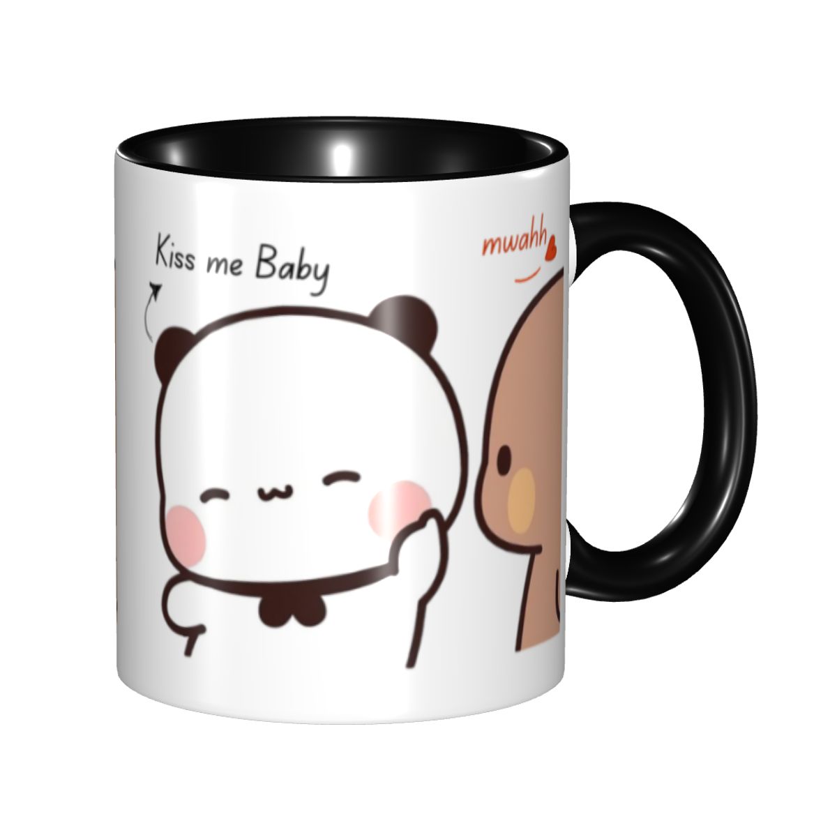 Personalized Kiss Me Baby Mwah - Coffee Tea Me ulasan dan harga