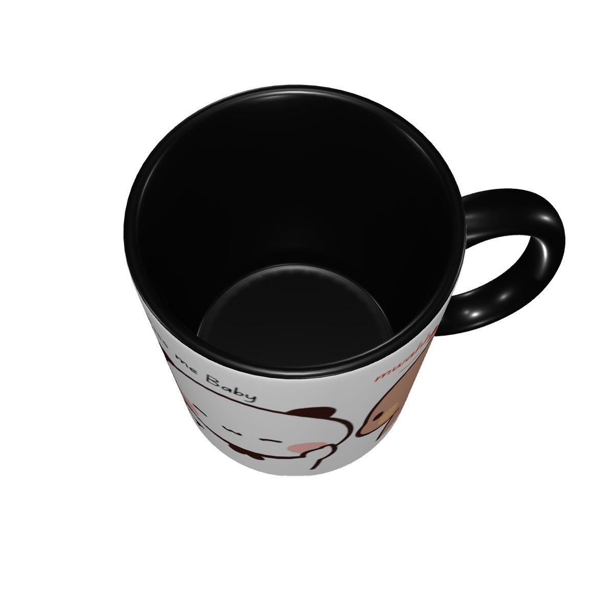 Personalized Kiss Me Baby Mwah - Coffee Tea Me ulasan dan harga