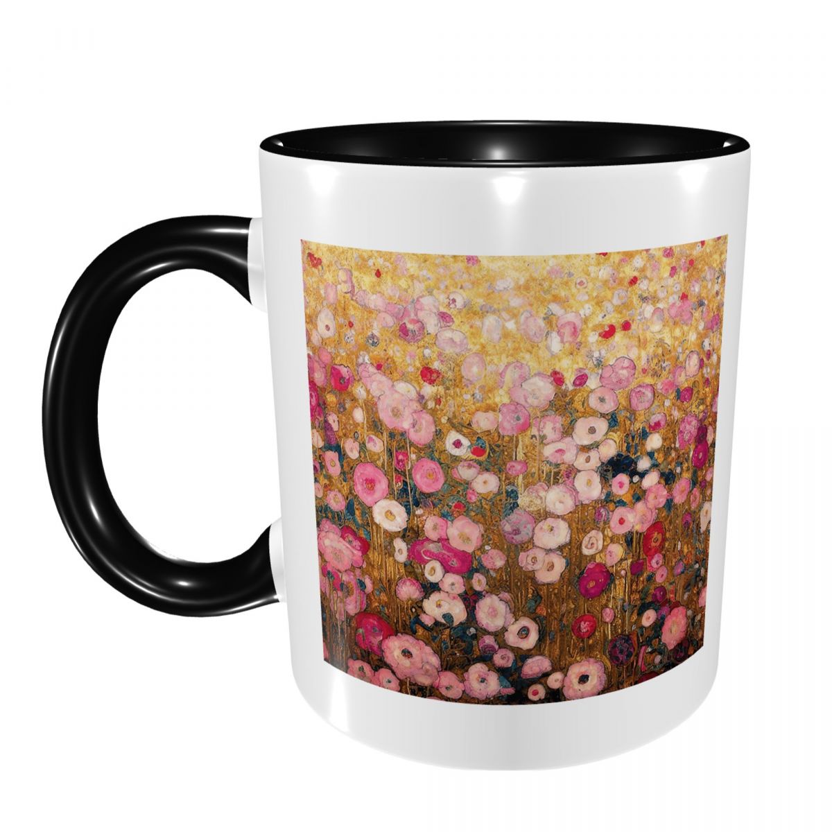 Gustav Klimt Pink Flower Garde - Coffee Tea For Garden ulasan dan harga