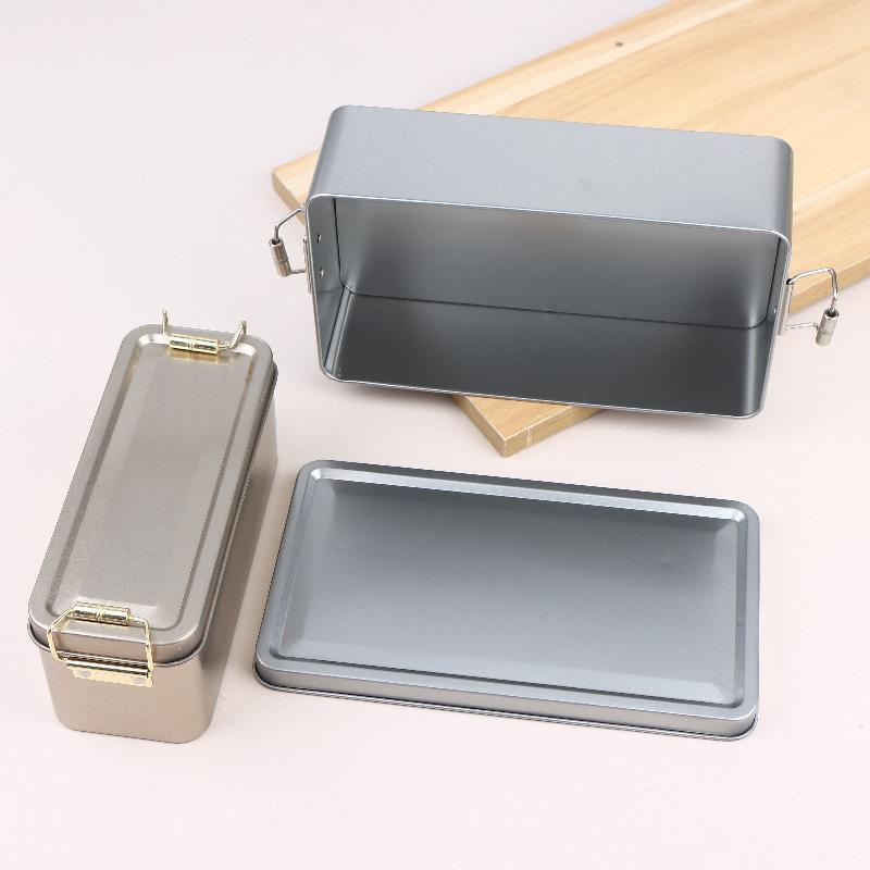 1/3Pcs Rectangular Tinplate Co - Coffee Tea Chocolate ulasan dan harga