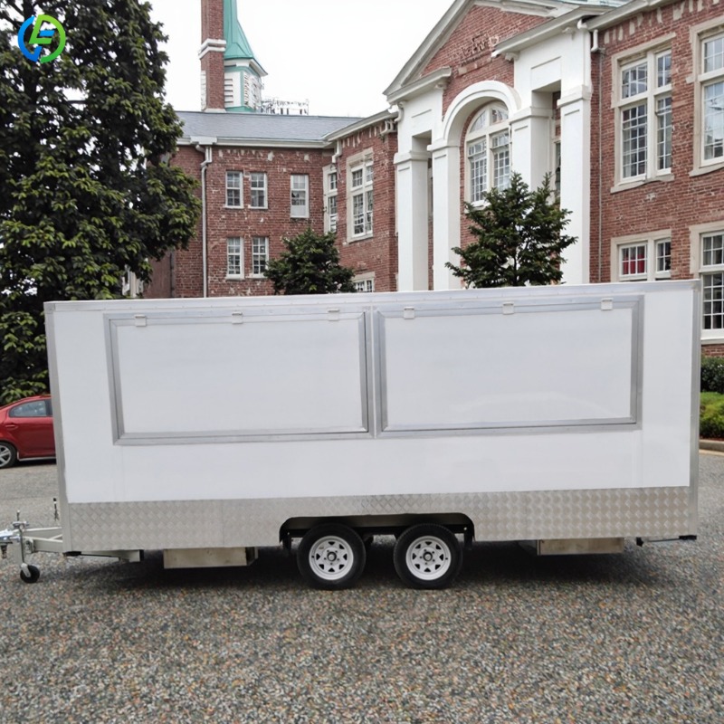 Customized Mobile Food Trailer - Coffee Tea Vendor ulasan dan harga
