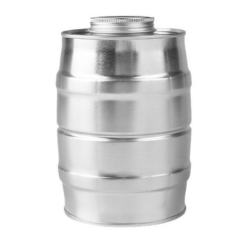 Retro Wine Barrel Shaped Tinpl - Coffee Tea Sugar Canisters ulasan dan harga
