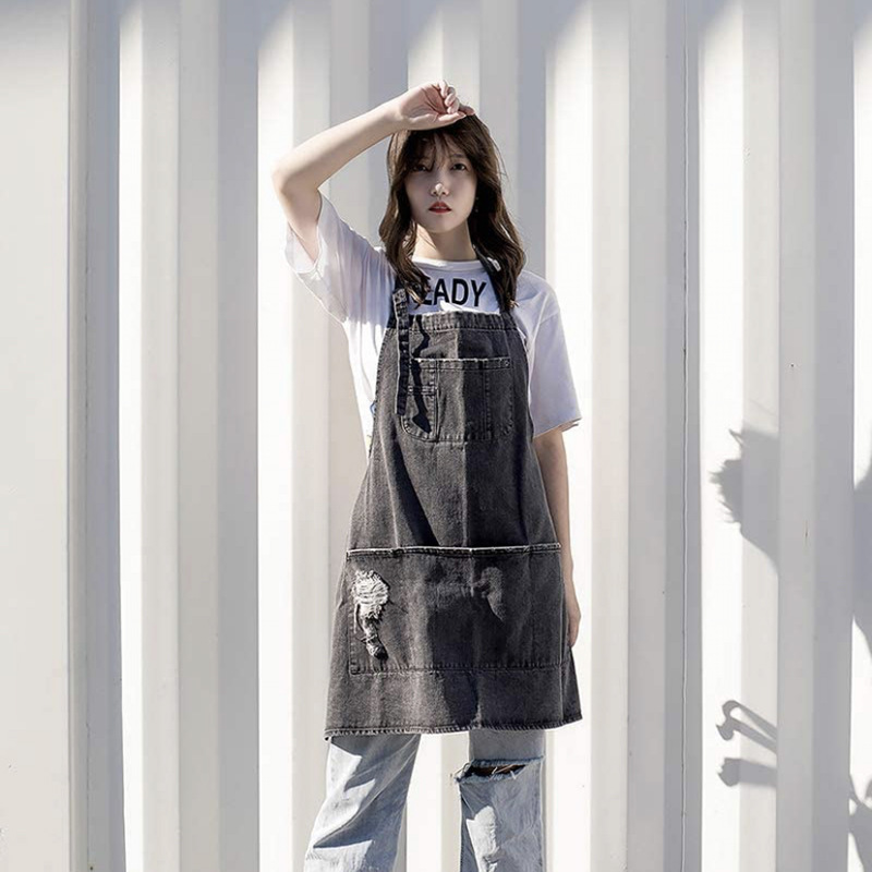 Japanese Washed Cotton Denim A - Coffee Tea For Garden ulasan dan harga