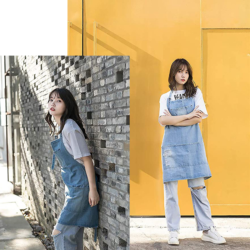 Japanese Washed Cotton Denim A - Coffee Tea For Garden ulasan dan harga