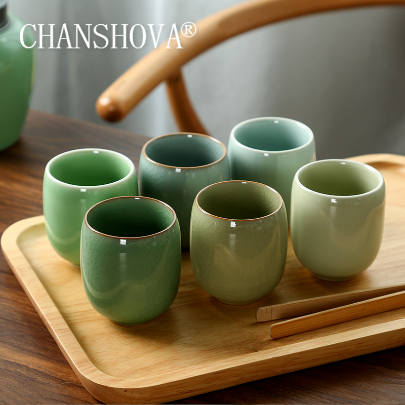 CHANSHOVA-Porcelain Tea Cup Se - Tea Coffee Pot Set ulasan dan harga