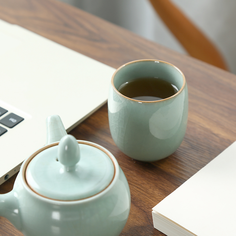 CHANSHOVA-Porcelain Tea Cup Se - Tea Coffee Pot Set ulasan dan harga