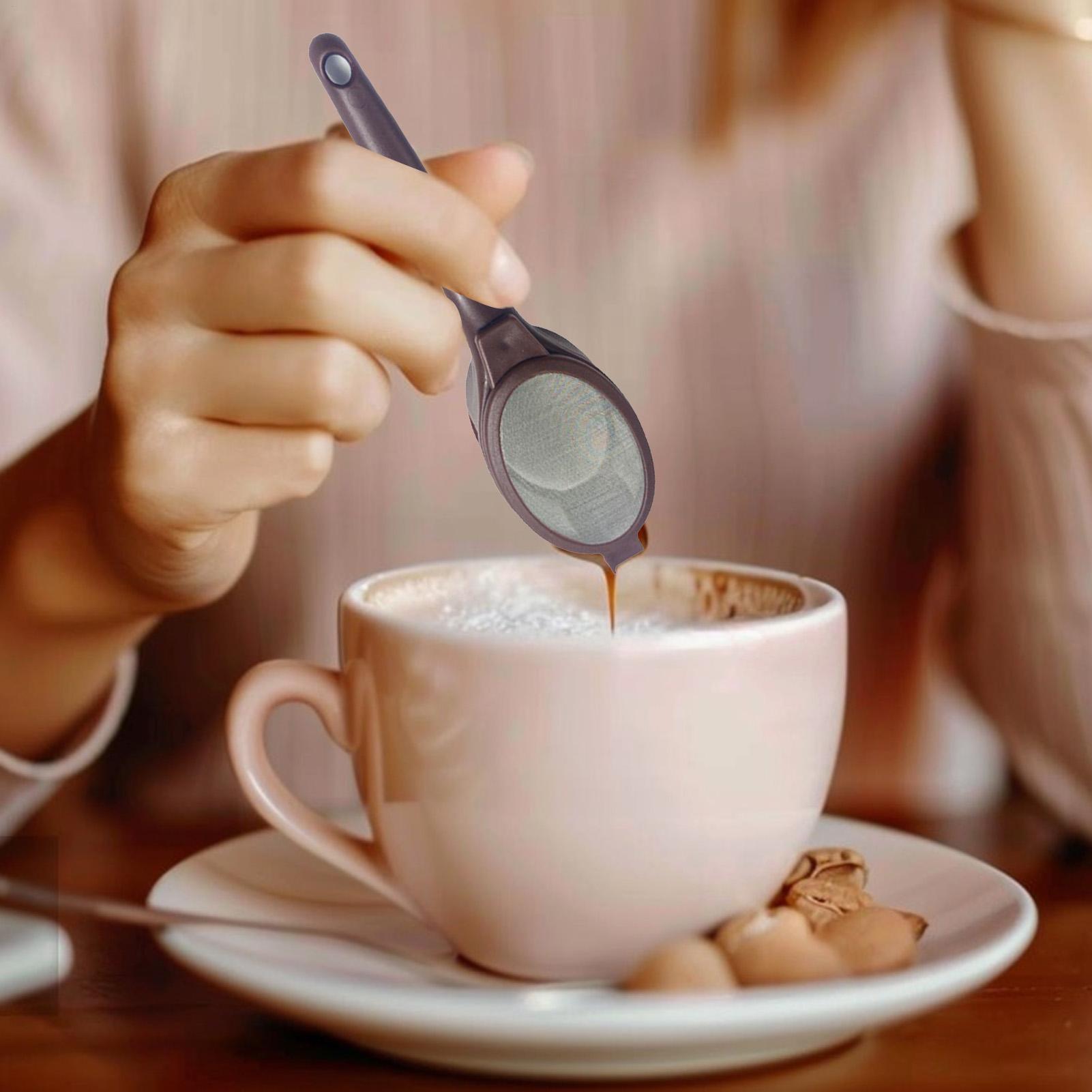 Strainer Spoon Tea Infuser Por - Dispenser Coffee And Tea ulasan dan harga