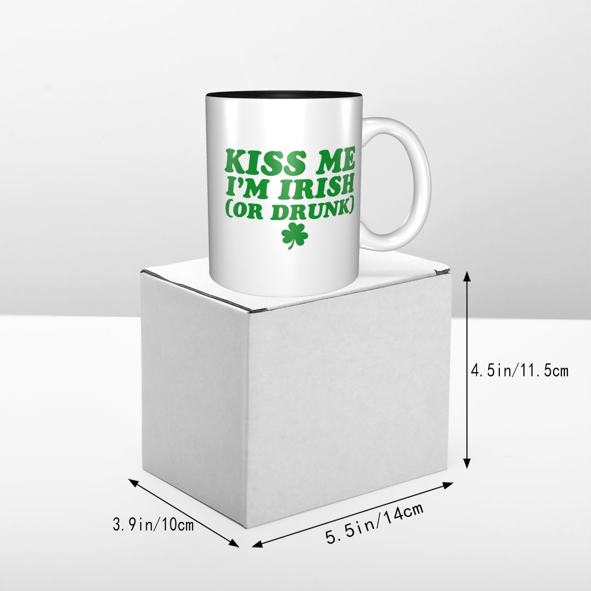 Kiss Me I'm Irish Mug Funny Ce - Coffee Tea Me ulasan dan harga