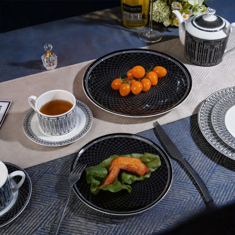 Simple European-Style Tea Set  - Tea Coffee Pot Set ulasan dan harga