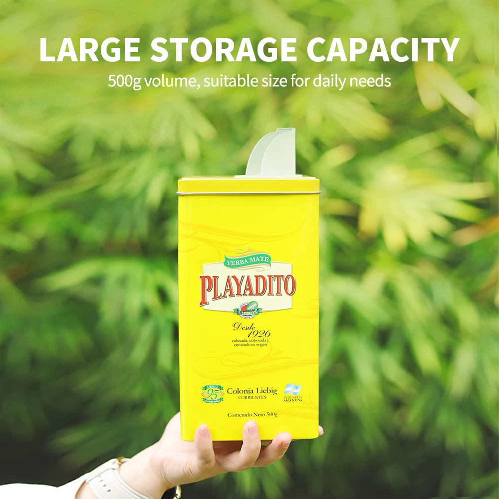500g Kitchen Organizer with Li - Coffee Tea Sugar Canisters ulasan dan harga