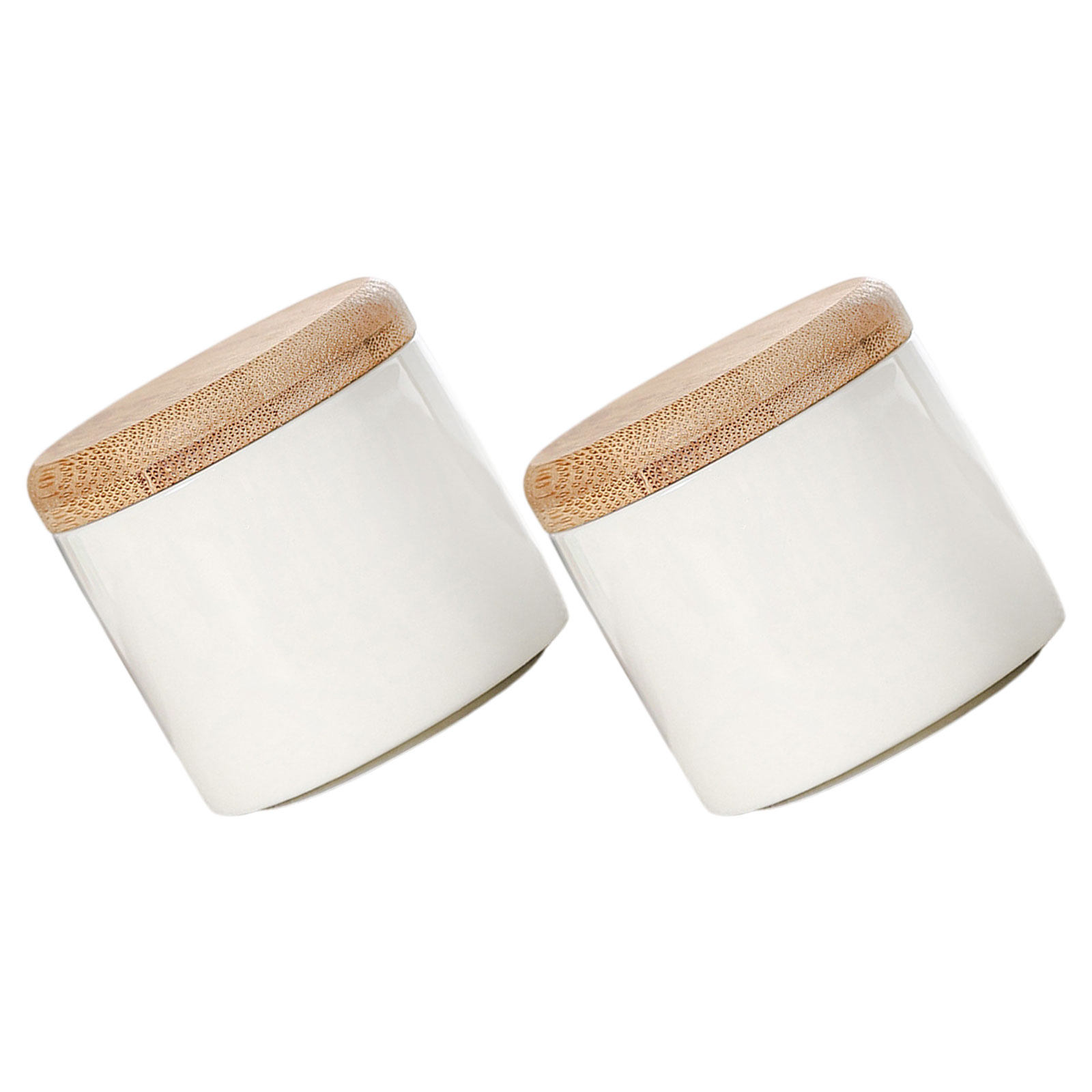 2Pcs Ceramic Tea Storage Jar S - Coffee Tea Sugar Canisters ulasan dan harga