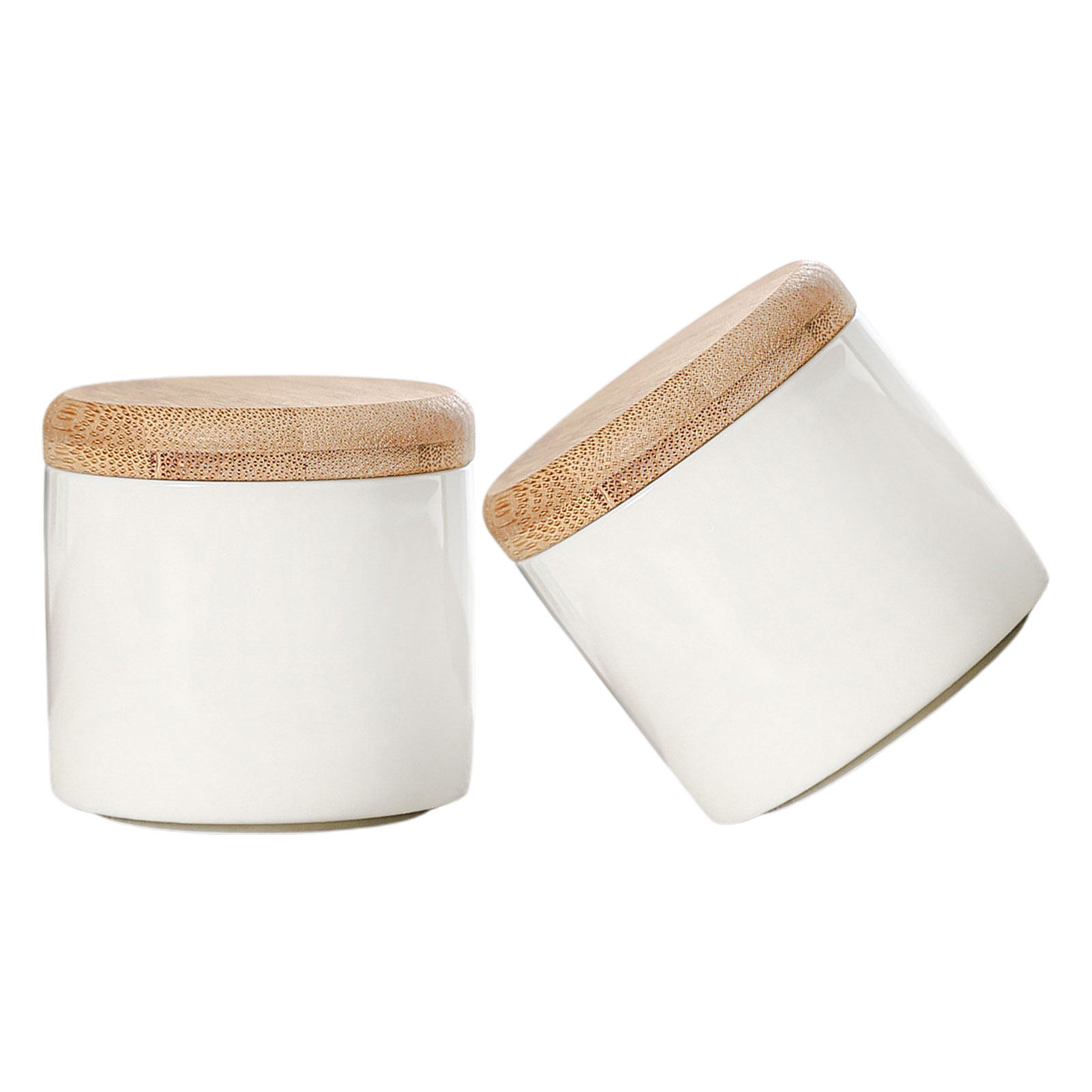 2Pcs Ceramic Tea Storage Jar S - Coffee Tea Sugar Canisters ulasan dan harga