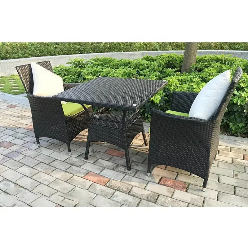 Outdoor Rattan Table and Chair - Coffee Tea For Garden ulasan dan harga