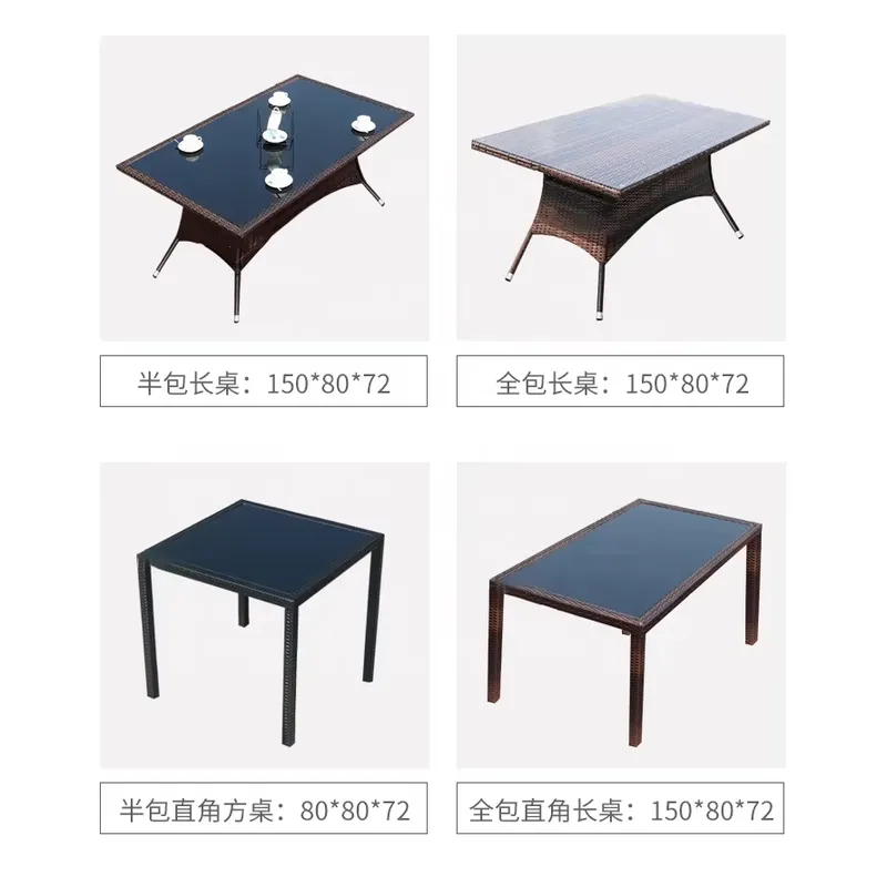 Outdoor Rattan Table and Chair - Coffee Tea For Garden ulasan dan harga