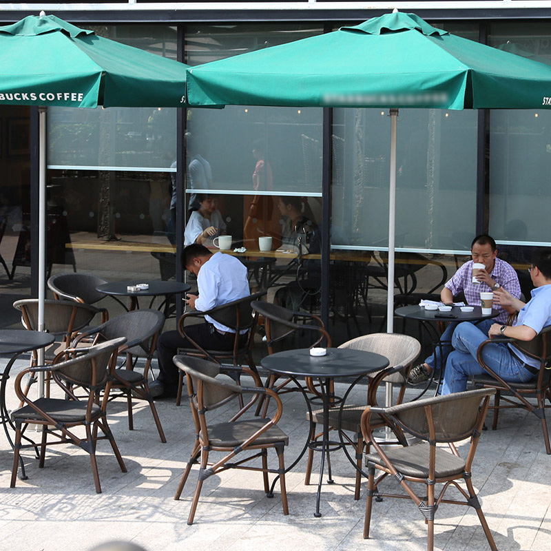 Outdoor garden rattan courtyar - Coffee Tea For Garden ulasan dan harga