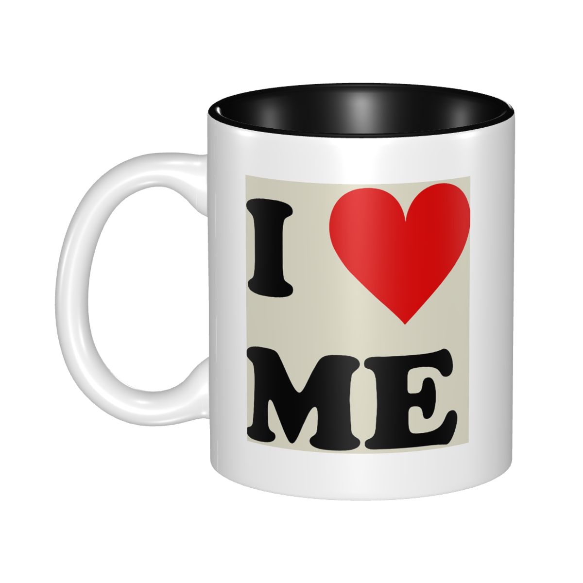 I Love Me Heart Mug Funny Cera - Coffee Tea Me ulasan dan harga