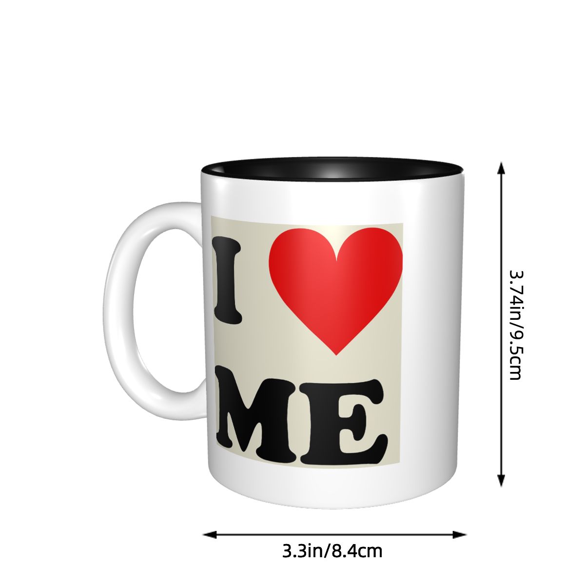I Love Me Heart Mug Funny Cera - Coffee Tea Me ulasan dan harga